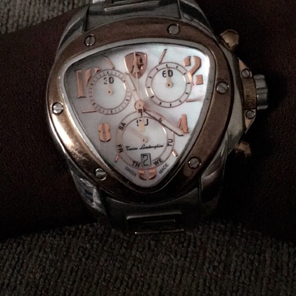 Tonino Lamborghini two-toned chronograph watch - Picture 3 of 7